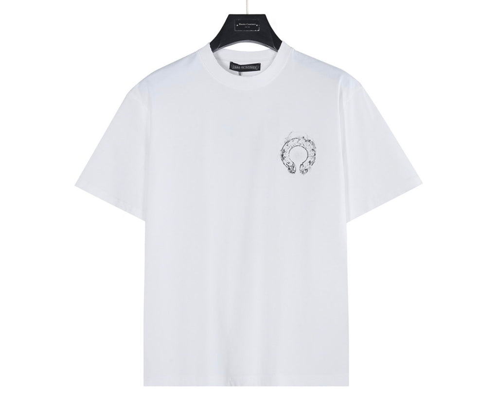 Chrome Hearts Horseshoe Logo T-Shirt White