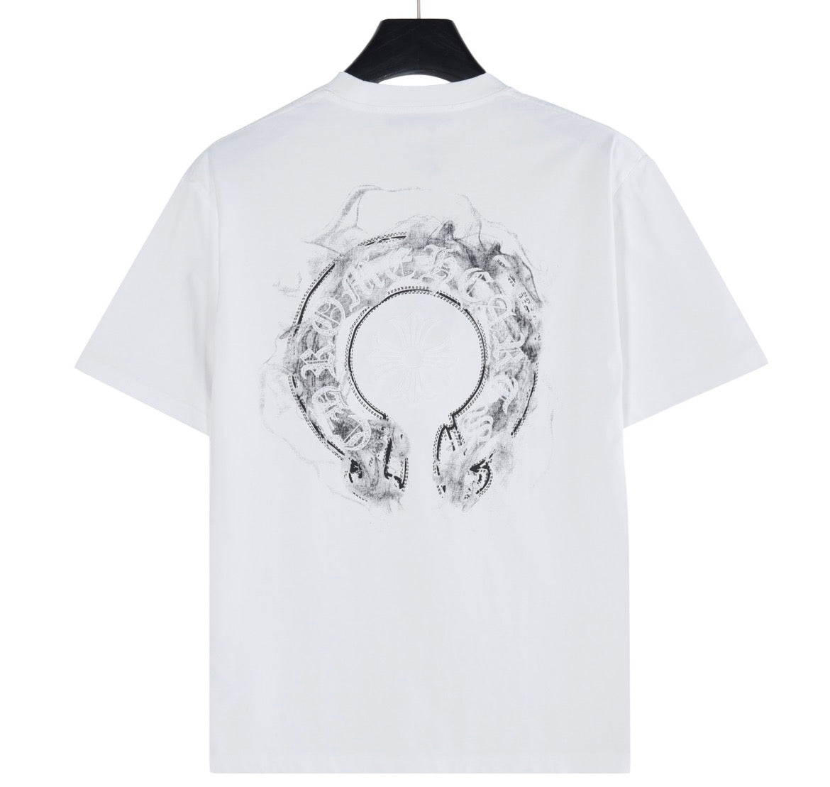 Chrome Hearts Horseshoe Logo T-Shirt White