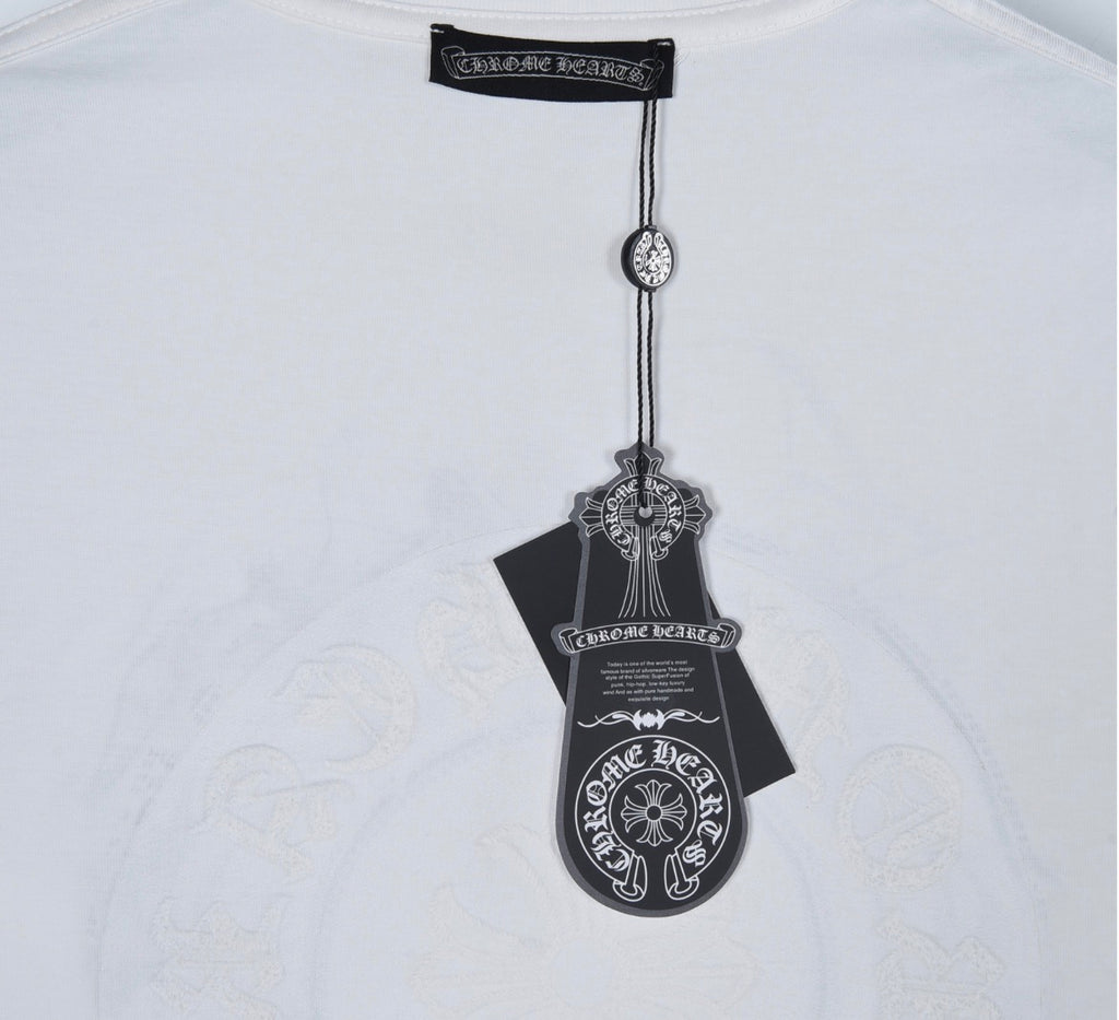 Chrome Hearts Horseshoe Logo T-Shirt White
