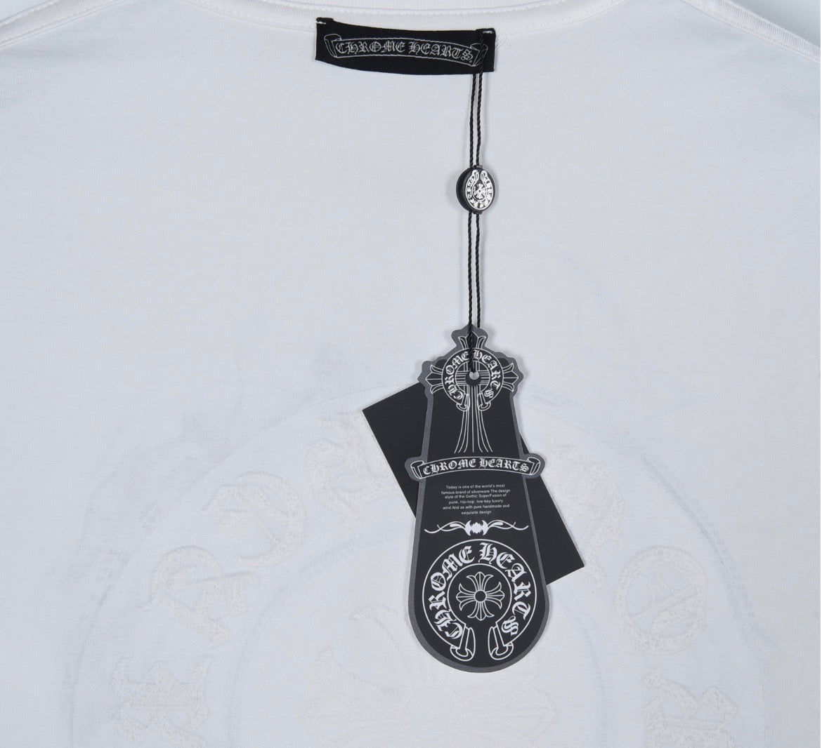 Chrome Hearts Horseshoe Logo T-Shirt White
