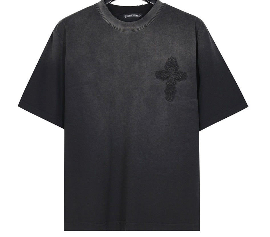 Chrome Hearts Cemetery Cross T-Shirt Black