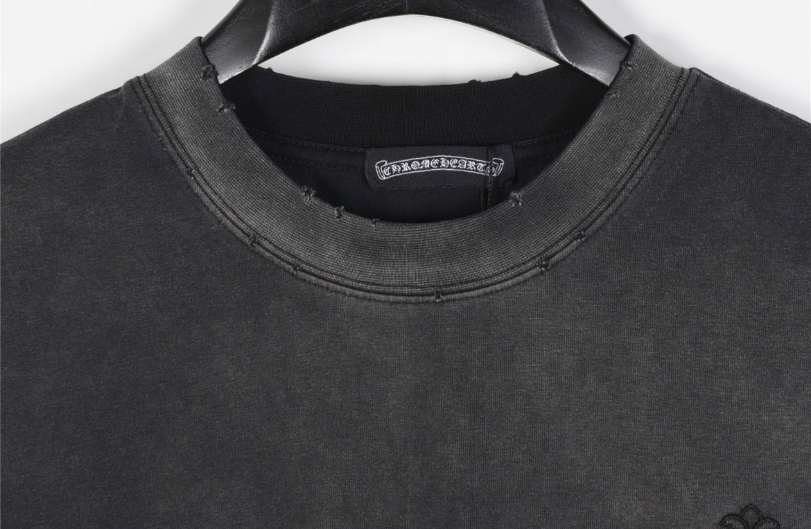 Chrome Hearts Cemetery Cross T-Shirt Black