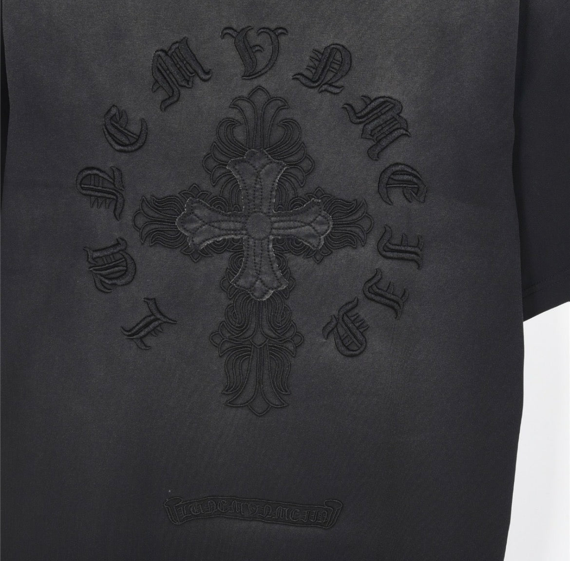 Chrome Hearts Cemetery Cross T-Shirt Black