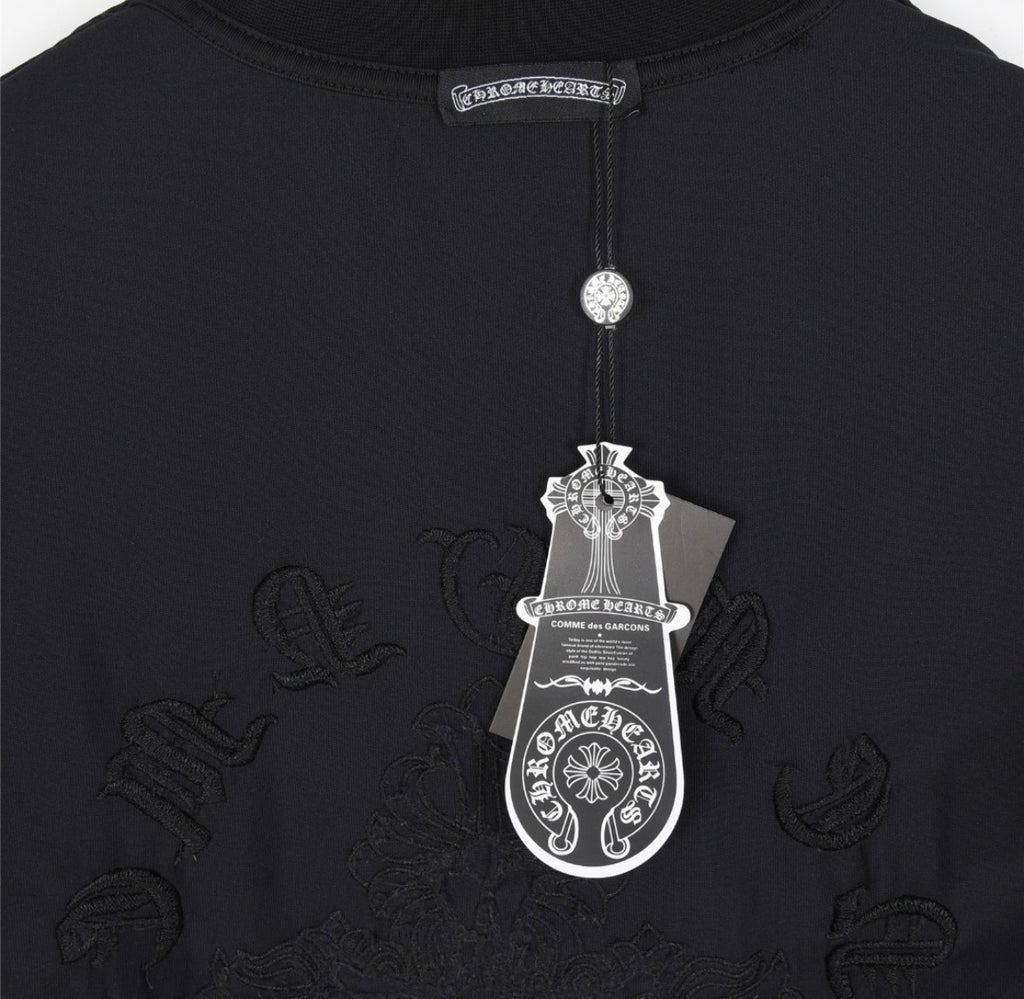 Chrome Hearts Cemetery Cross T-Shirt Black