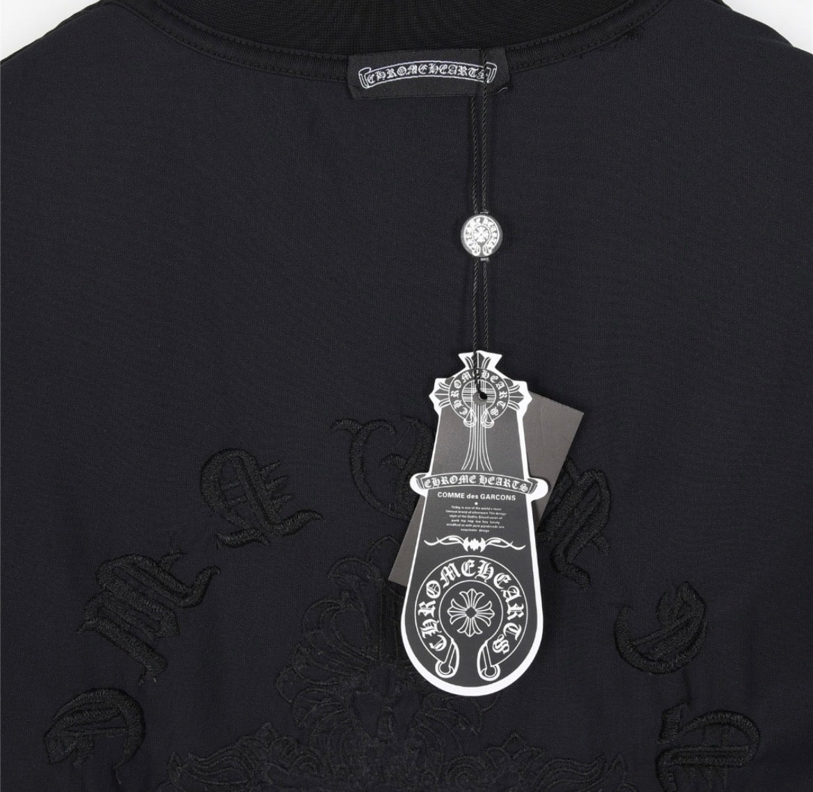 Chrome Hearts Cemetery Cross T-Shirt Black