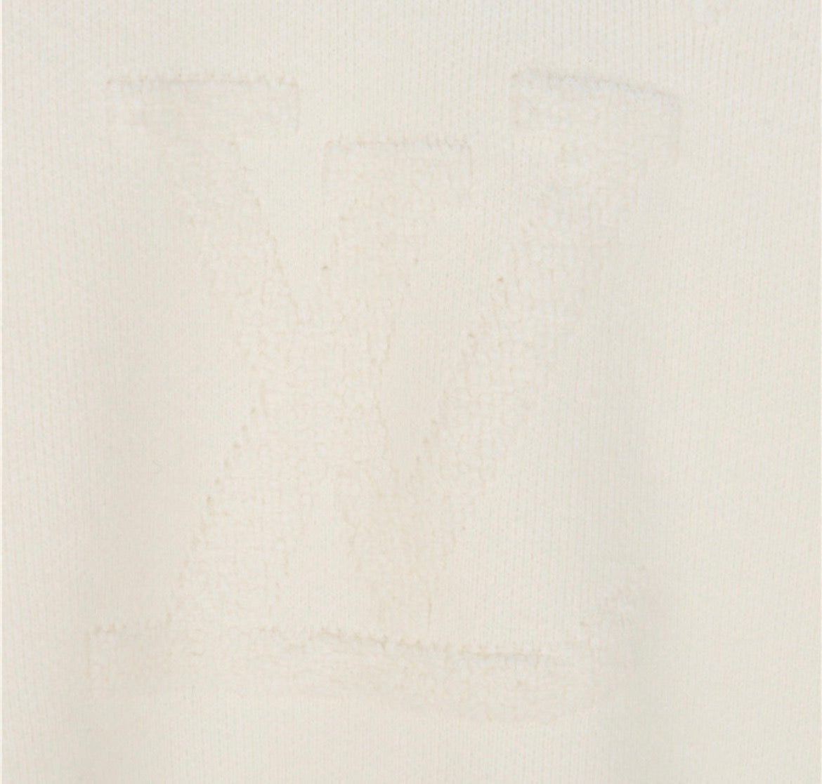 Louis Vuitton Ivory Monogram Knit Sweater