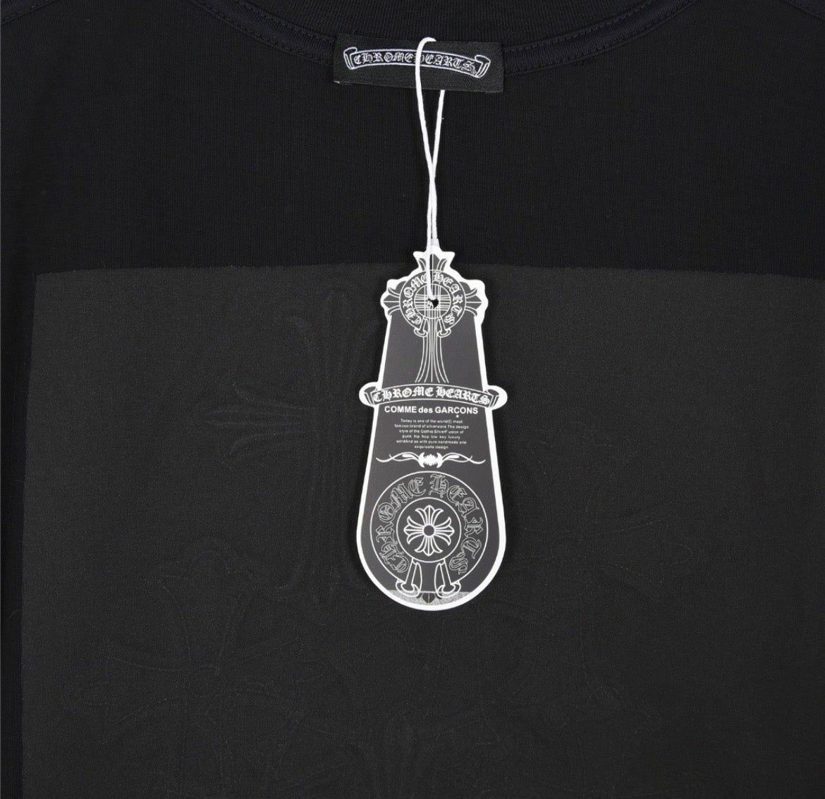 Chrome Hearts x Comme des Garçons Black Cross T-Shirt