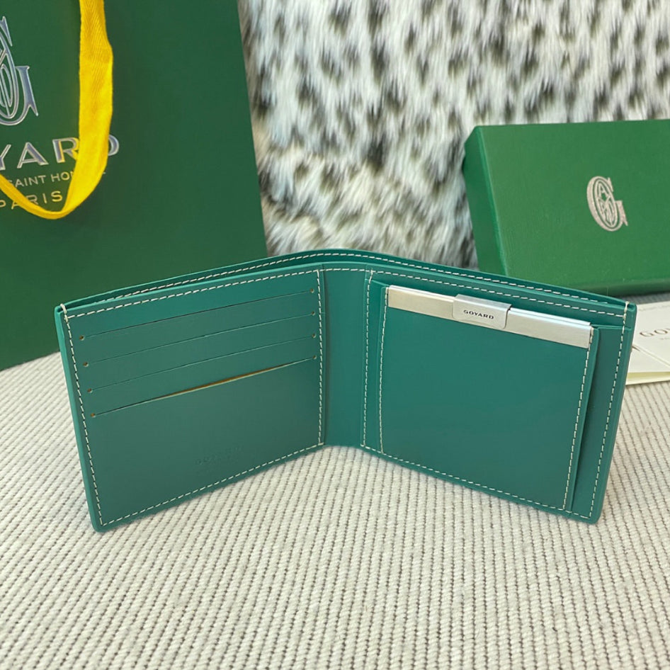 Goyard Goyardine Bifold Card Holder Wallet