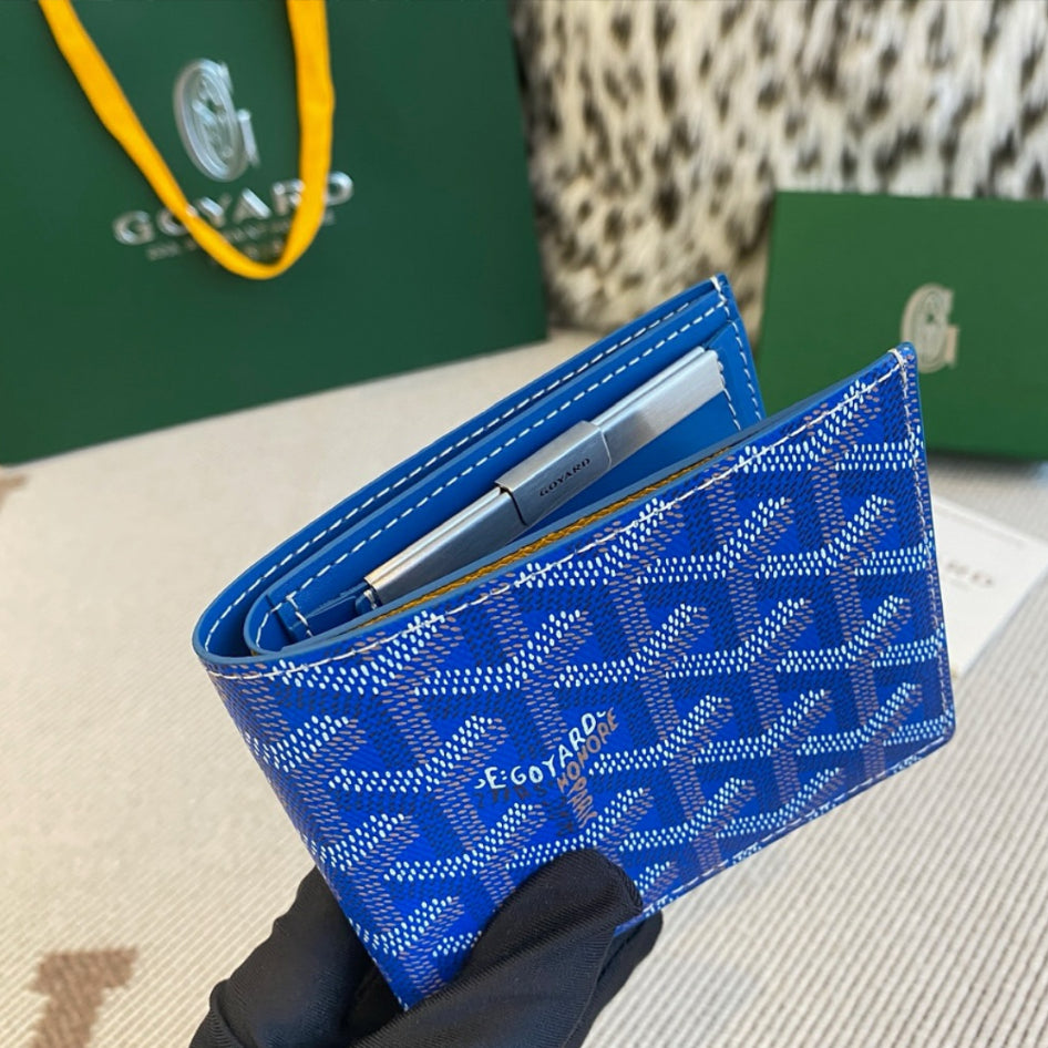 Goyard Goyardine Bifold Card Holder Wallet