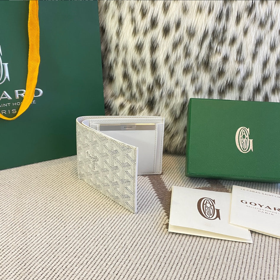 Goyard Goyardine Bifold Card Holder Wallet