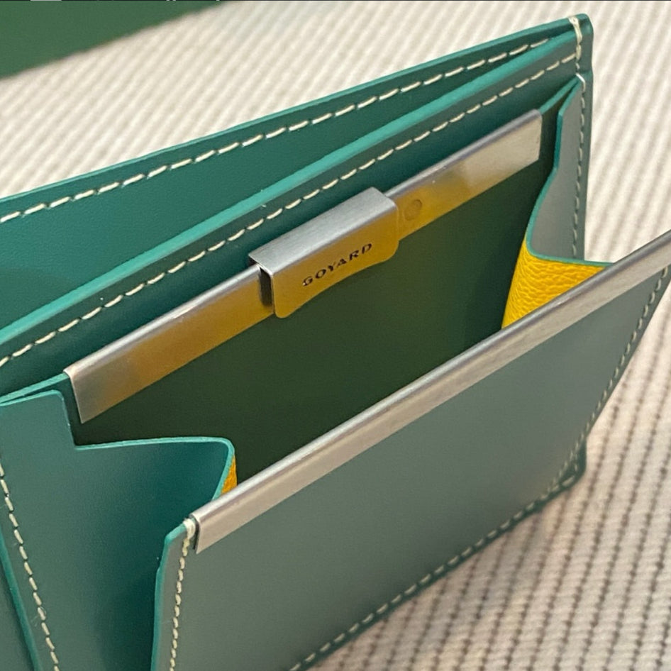Goyard Goyardine Bifold Card Holder Wallet