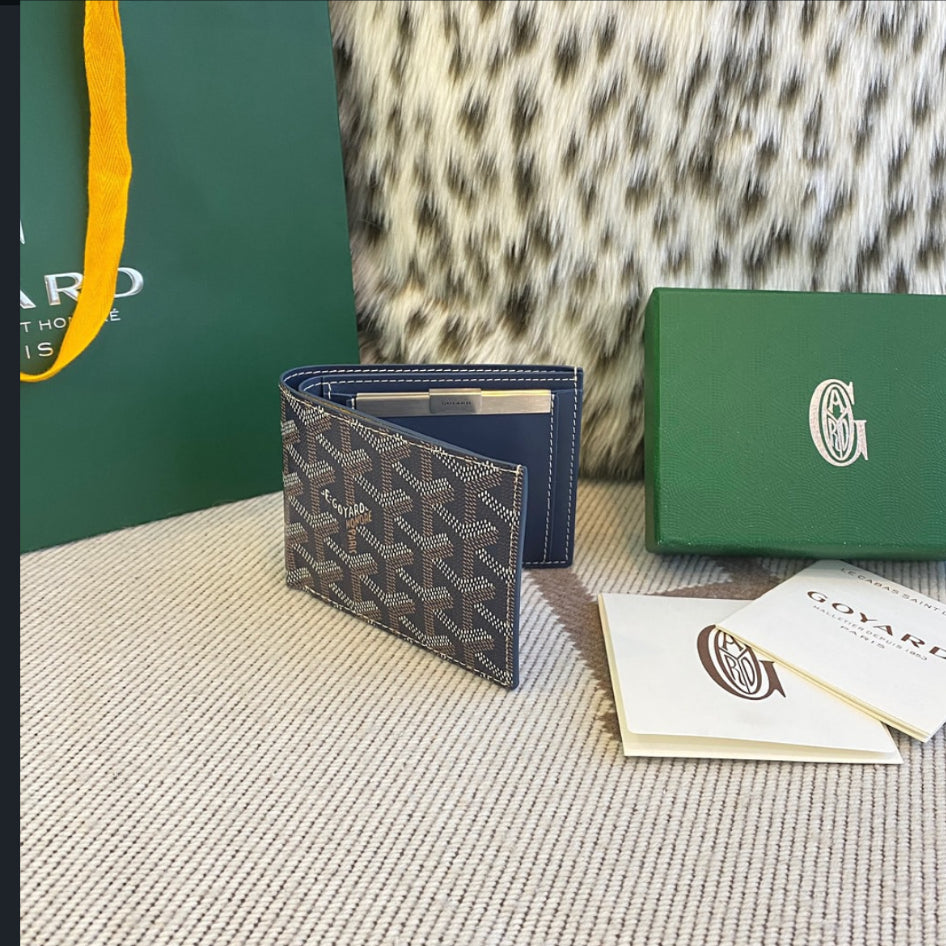 Goyard Goyardine Bifold Card Holder Wallet