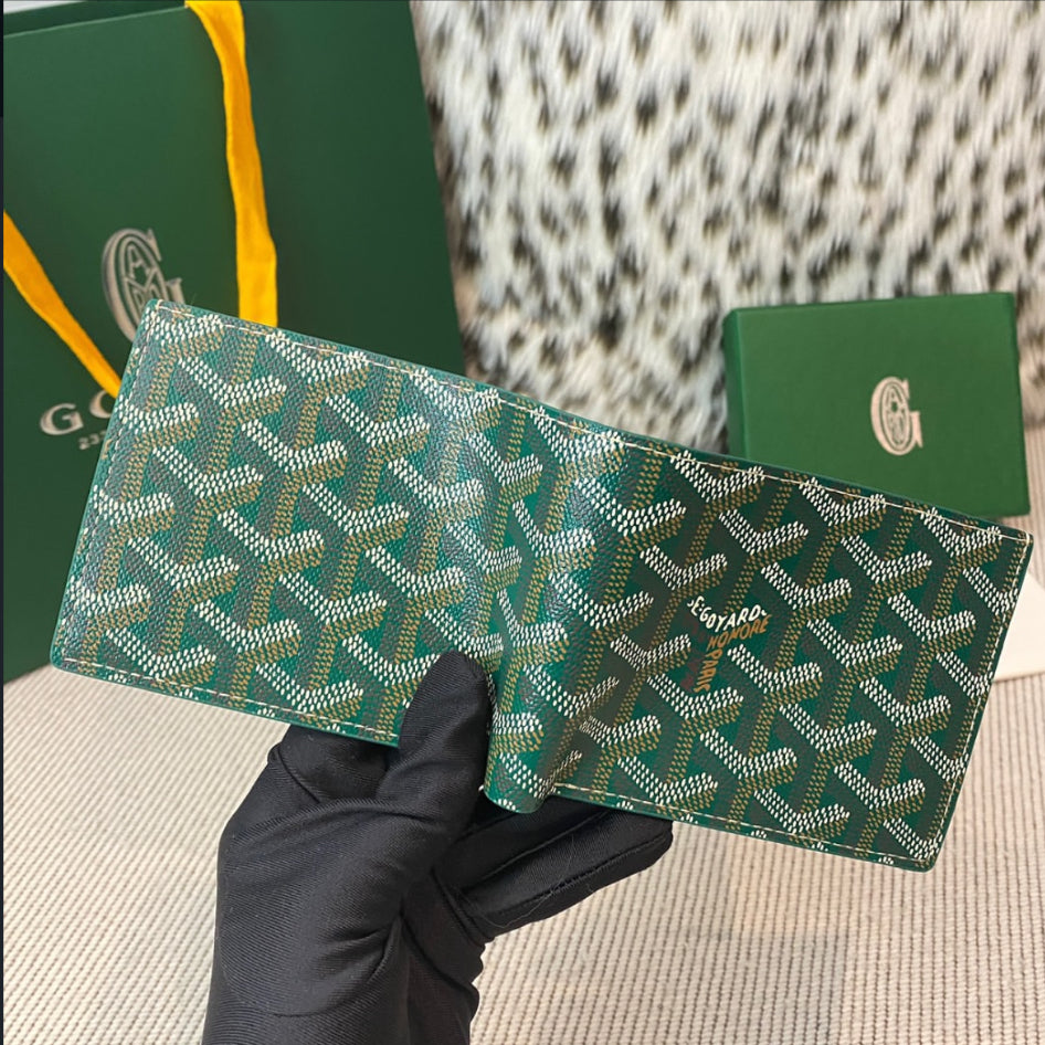 Goyard Goyardine Bifold Card Holder Wallet
